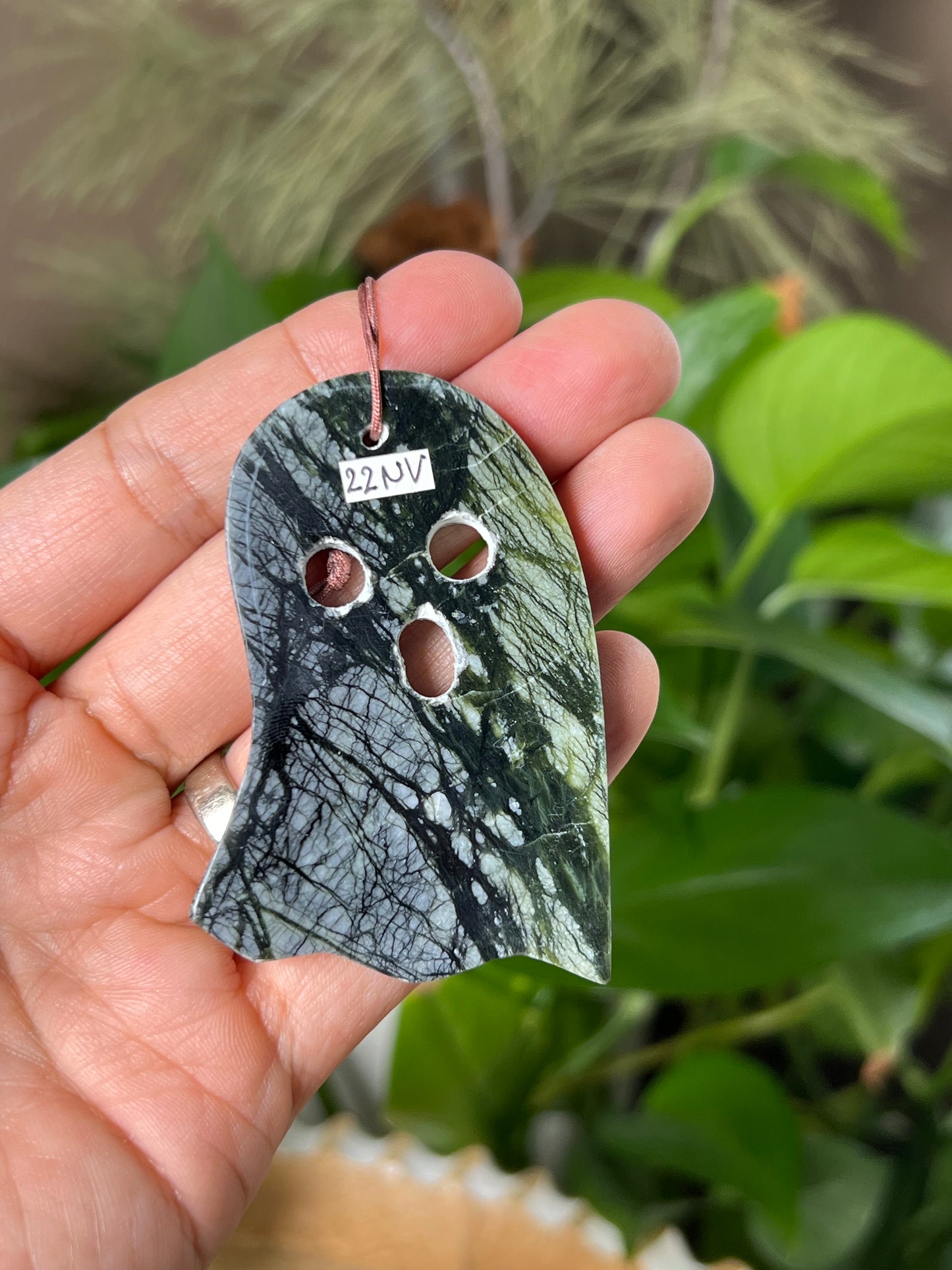 Idocrase Ghost Ornament