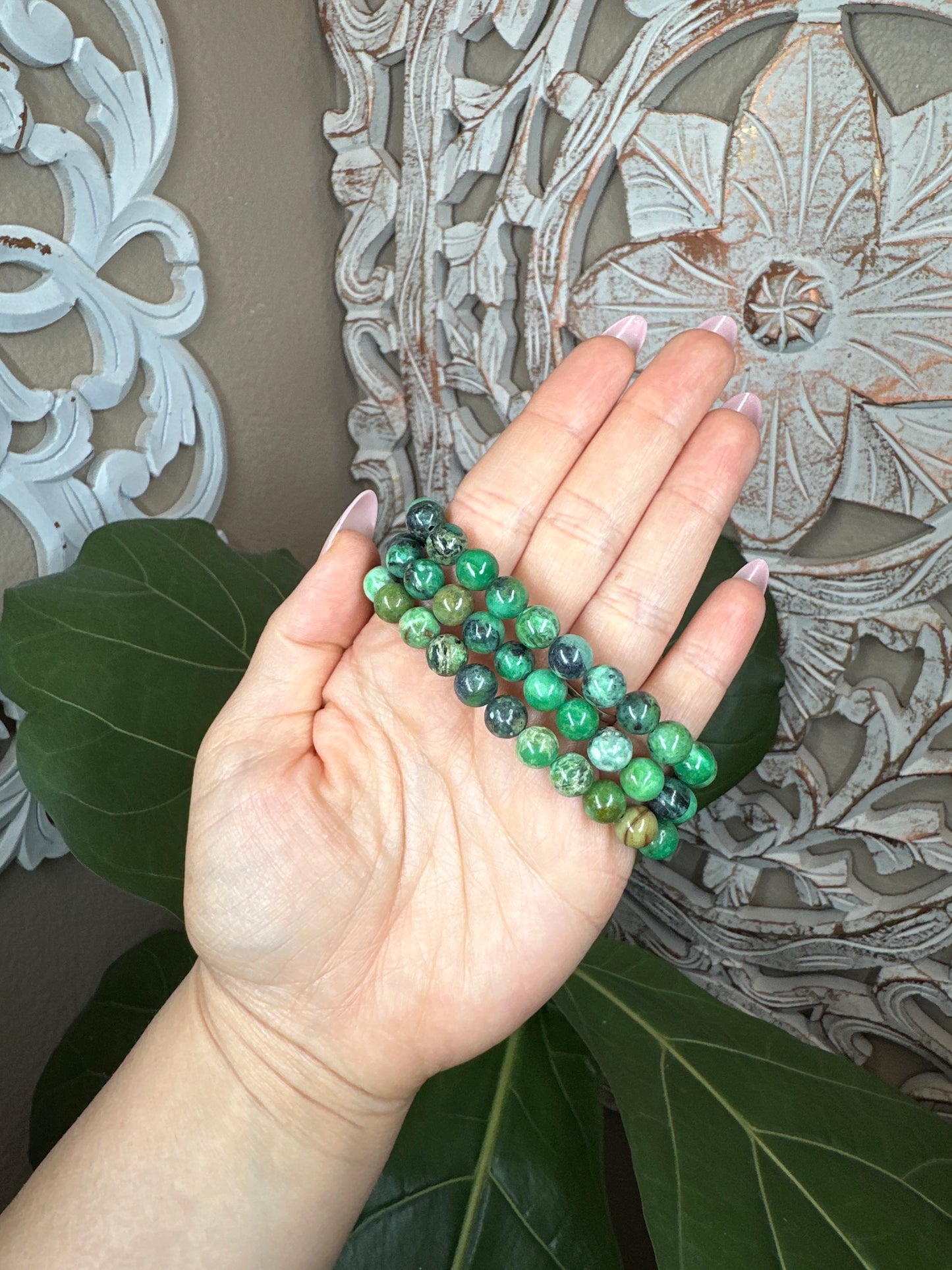 Variscite Beaded Bracelet