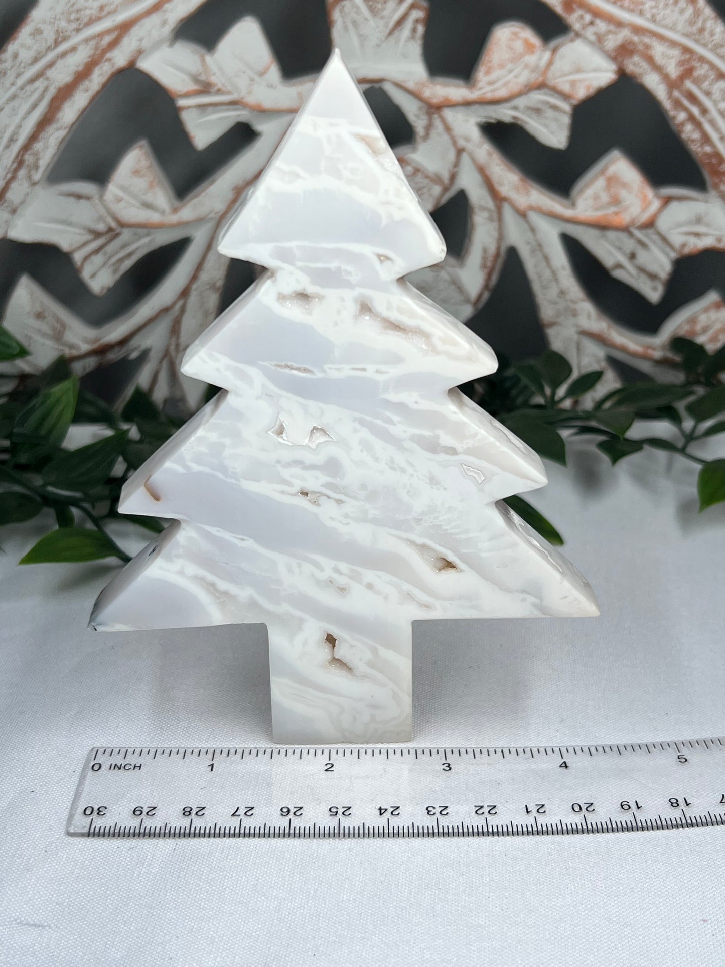 White Plume Agate Tree