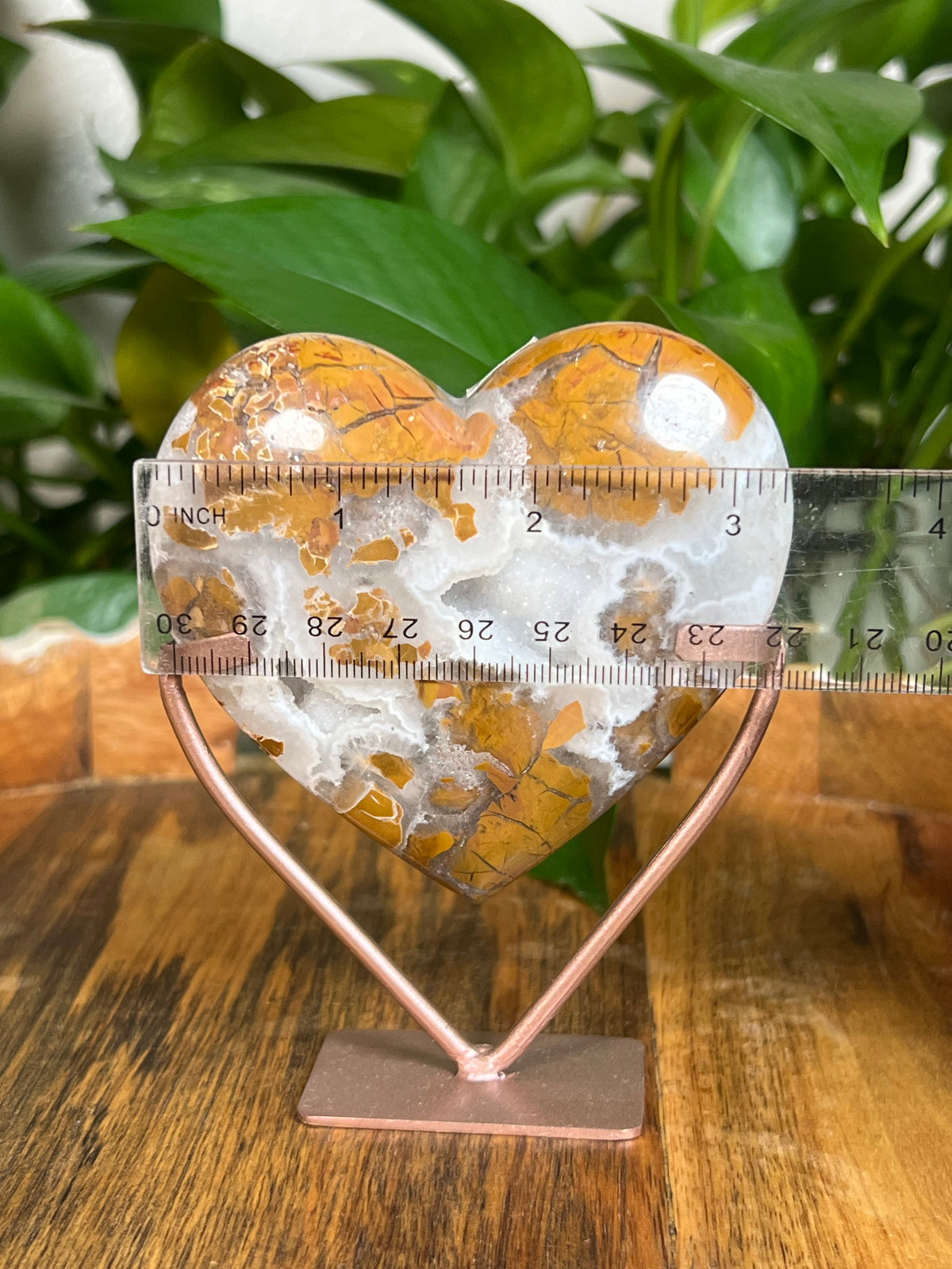 Brecciated Jasper Heart: DB