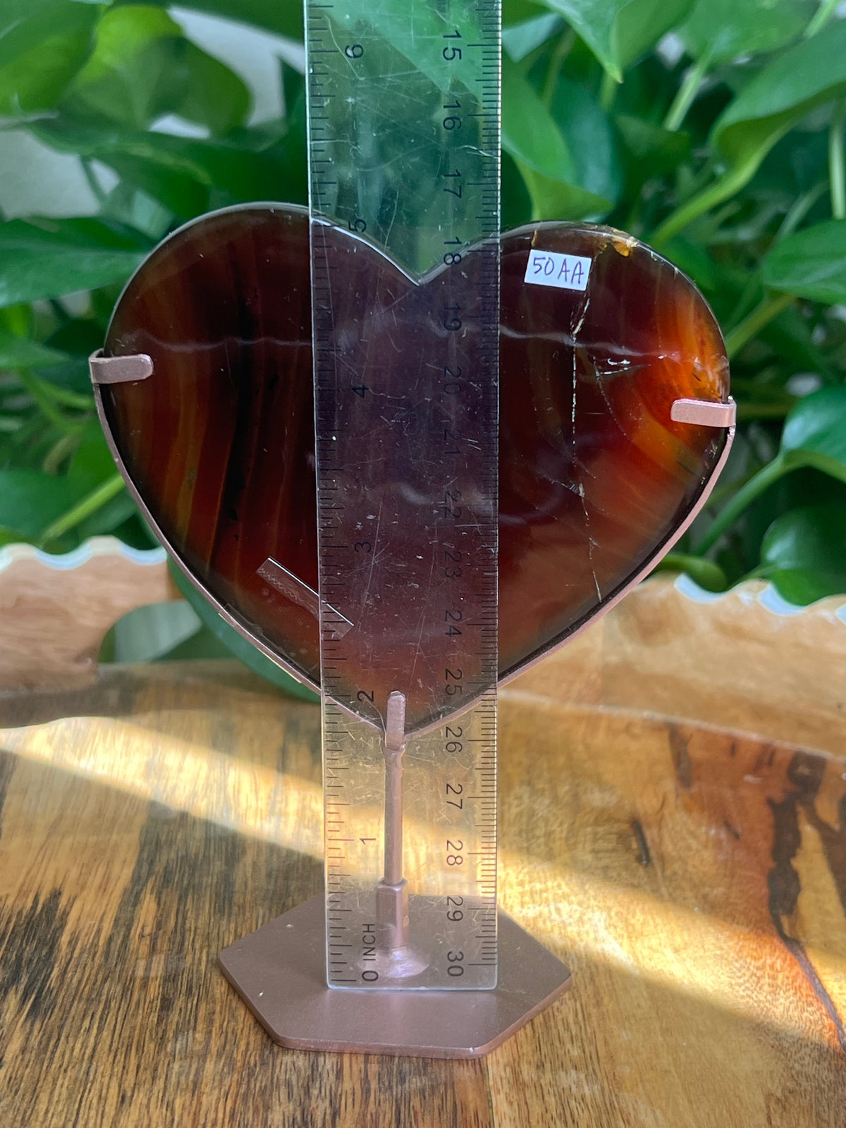 Blue Amber Heart: AA