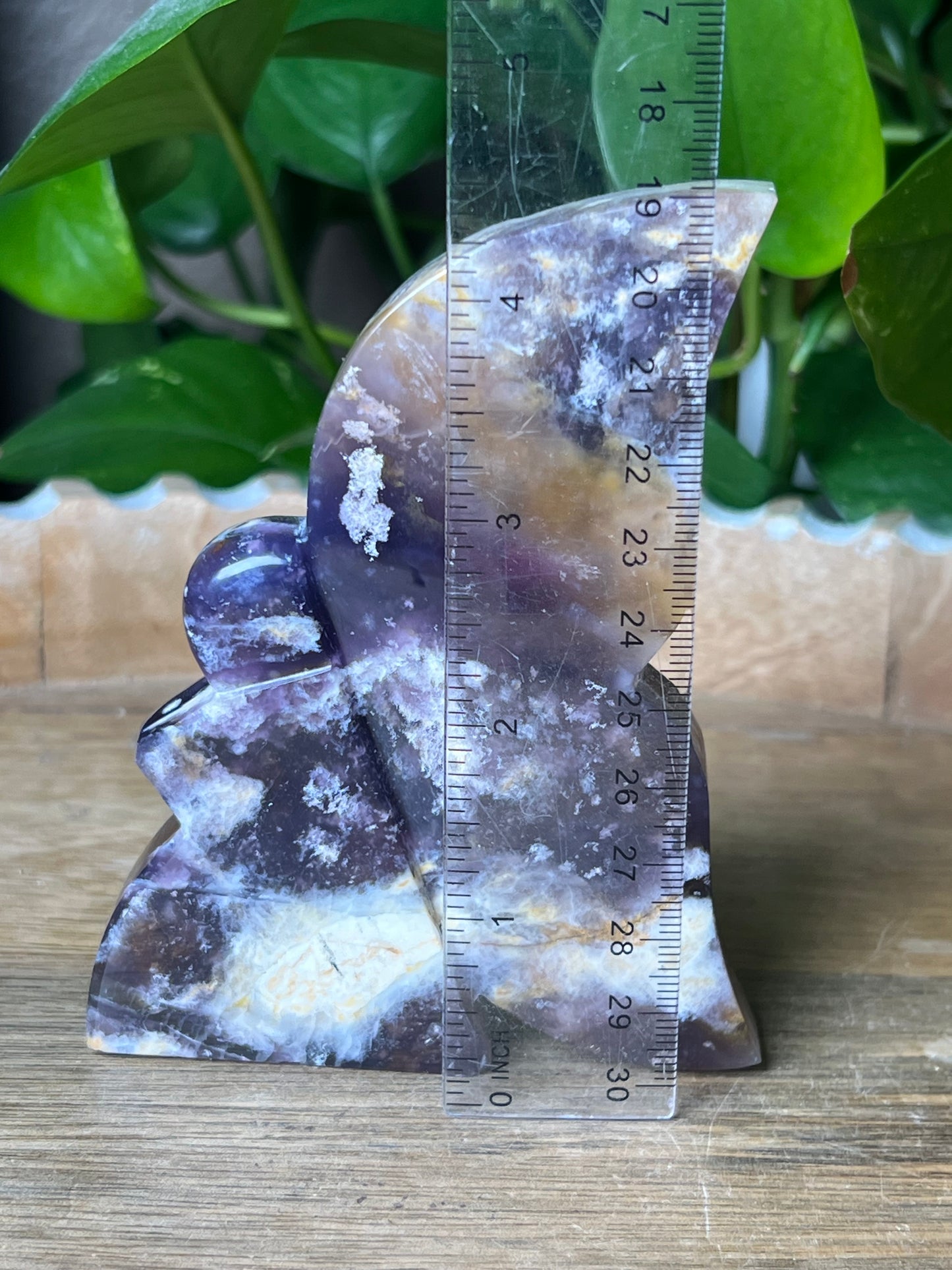 Purple Chalcedony Fairy