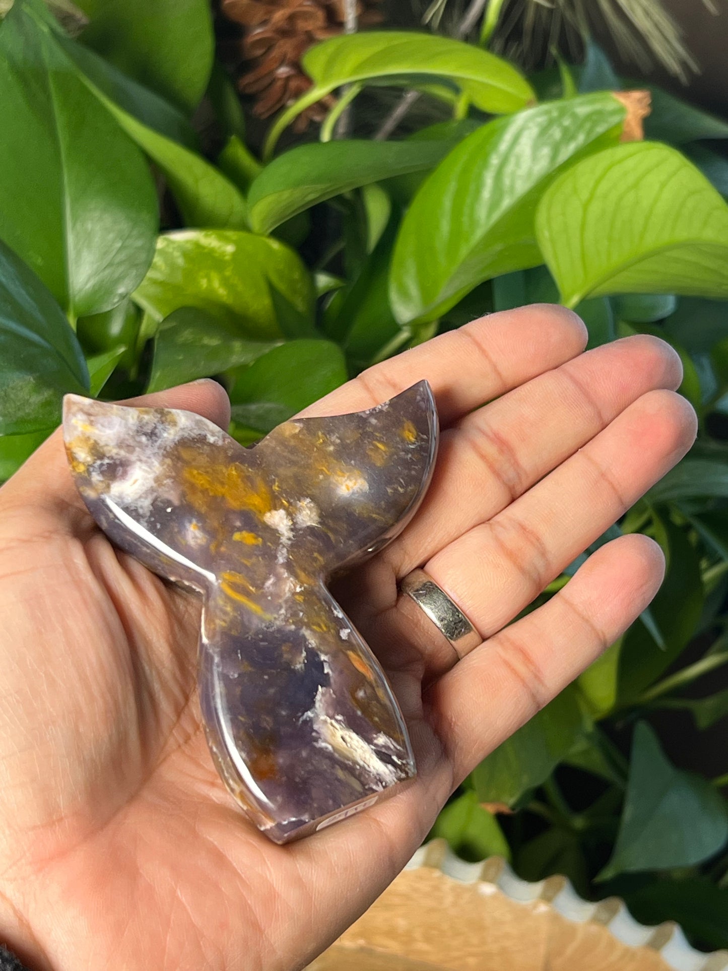 Purple Chalcedony Tail