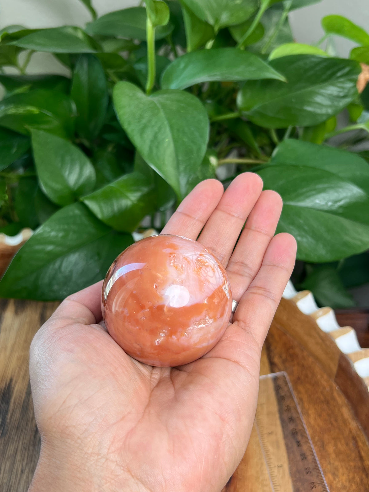 Carnelian Sphere: M