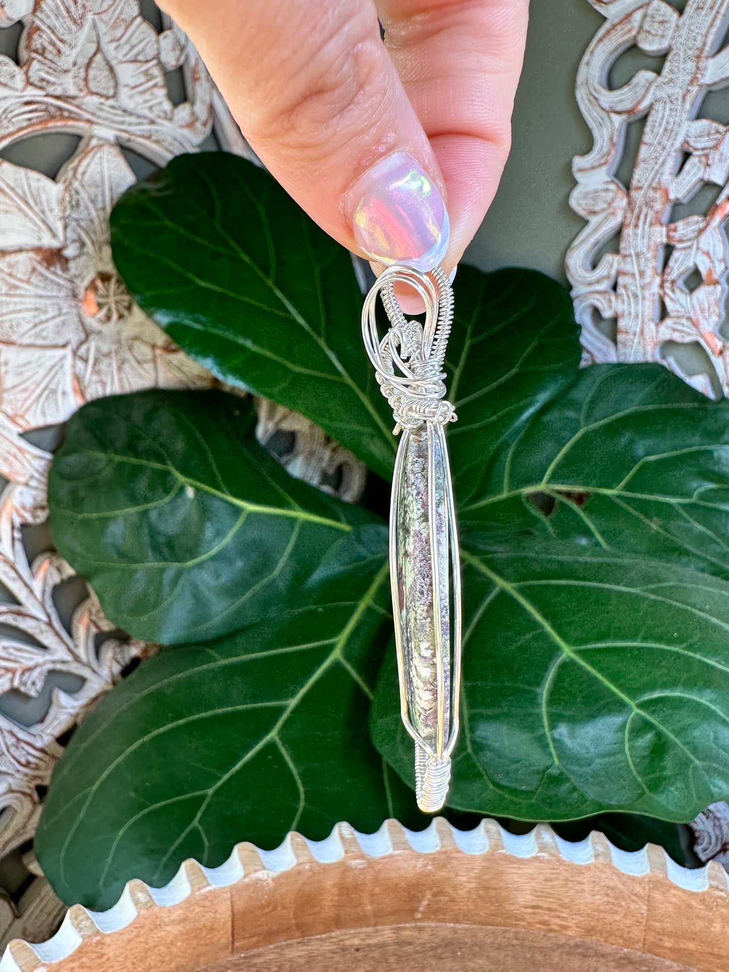 Scenic Moss Agate Necklaces