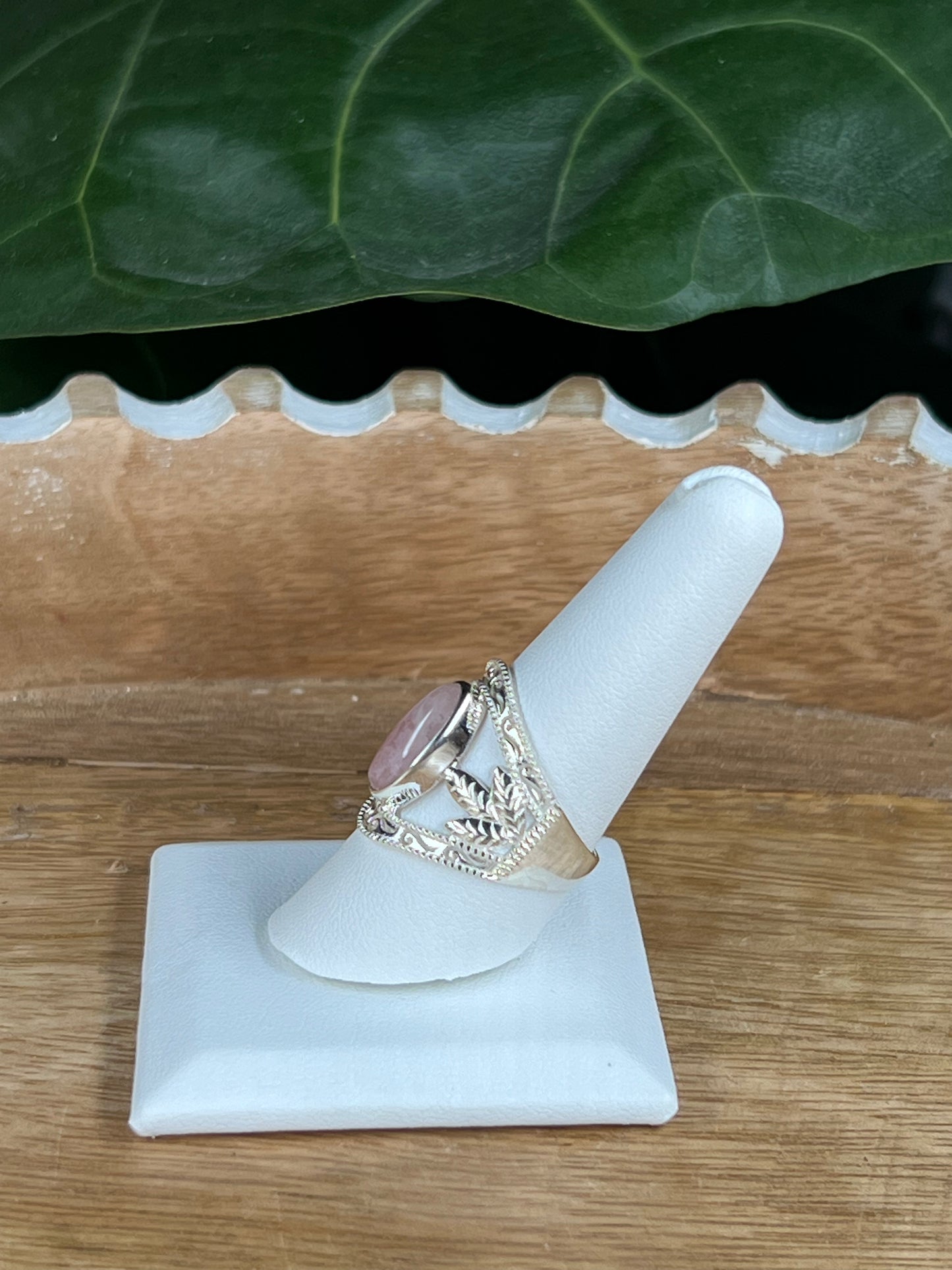 Rose Quartz Ring