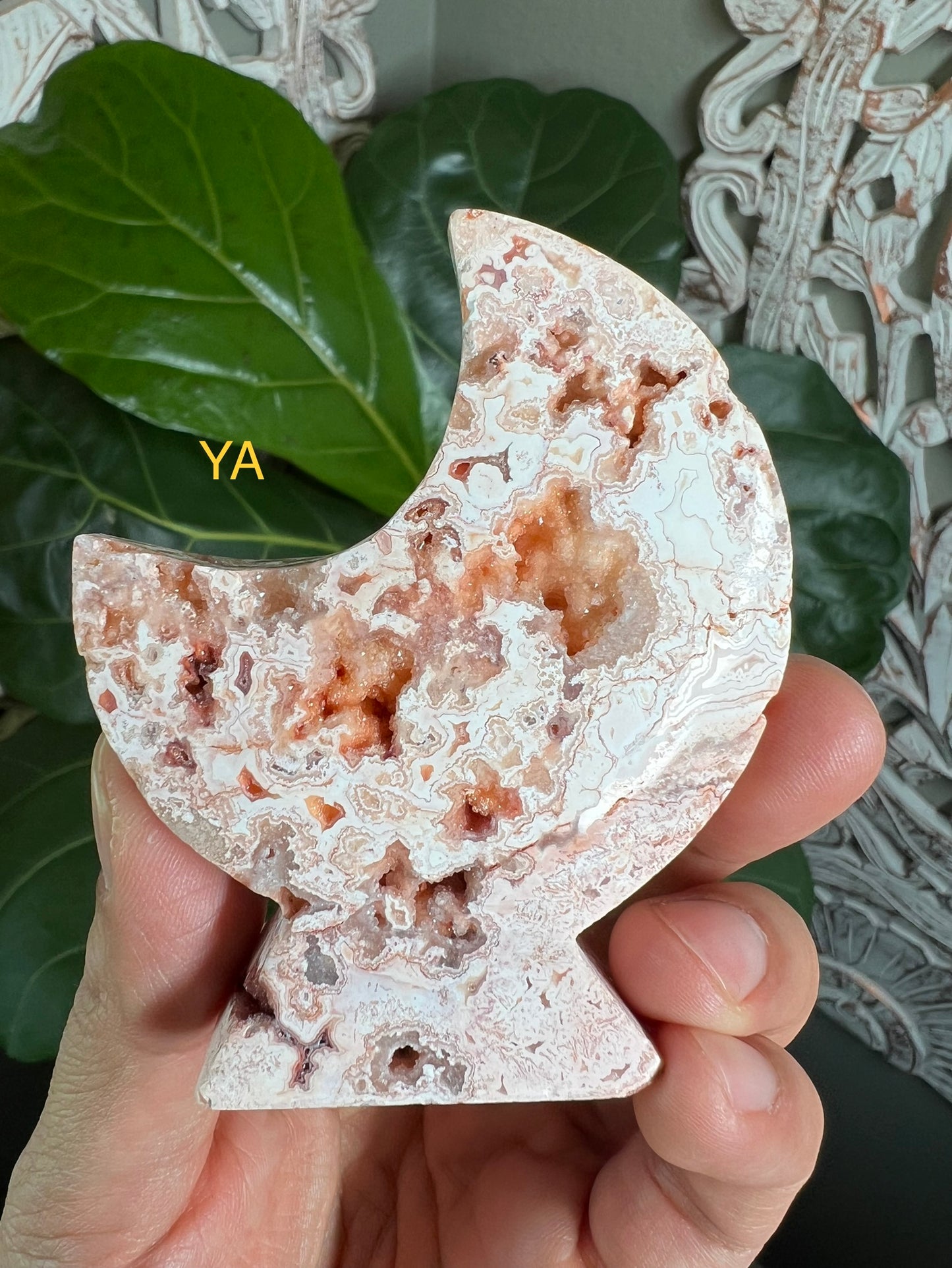 Crazy Lace Agate Moon