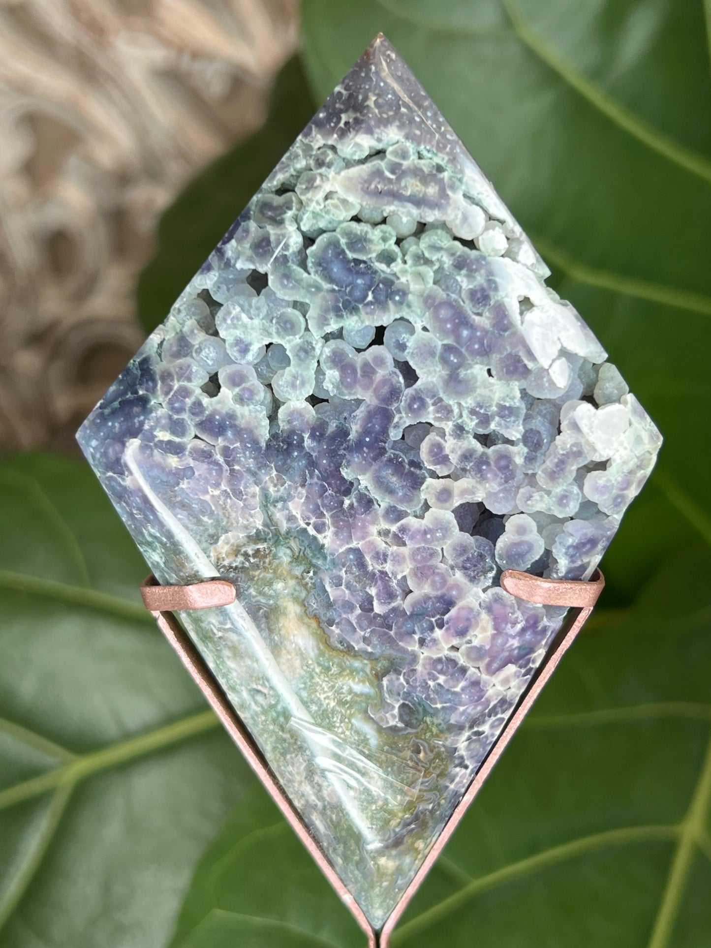 Grape Agate Diamond