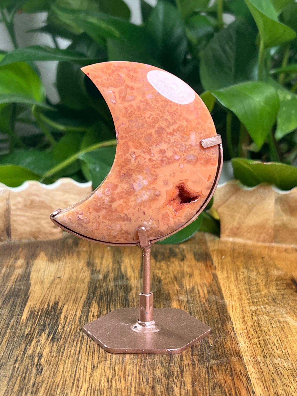 Carnelian Mini Moon: Hi