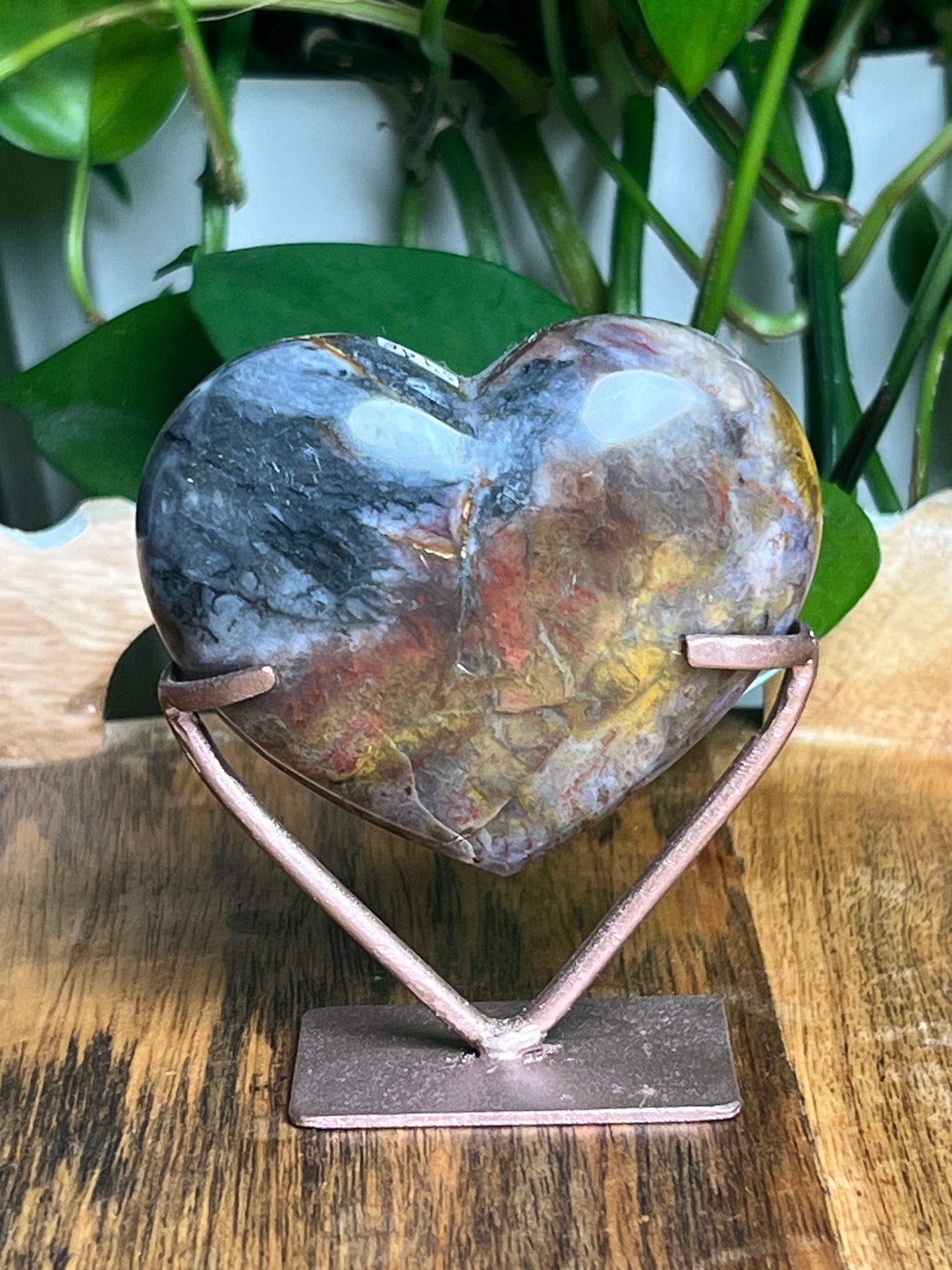 River Jasper Heart: AE