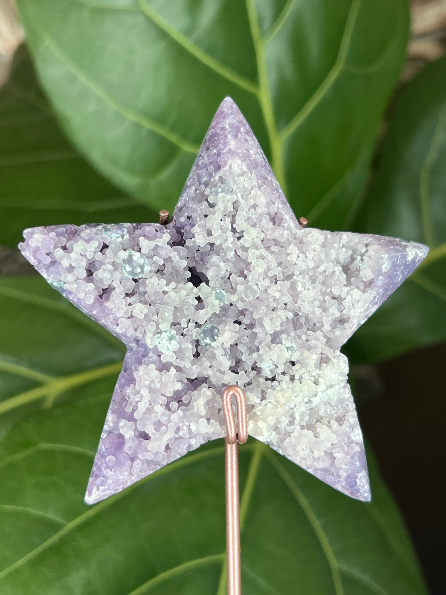 Grape Agate Star