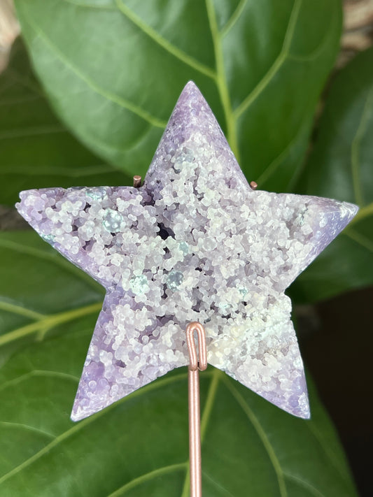 Grape Agate Star