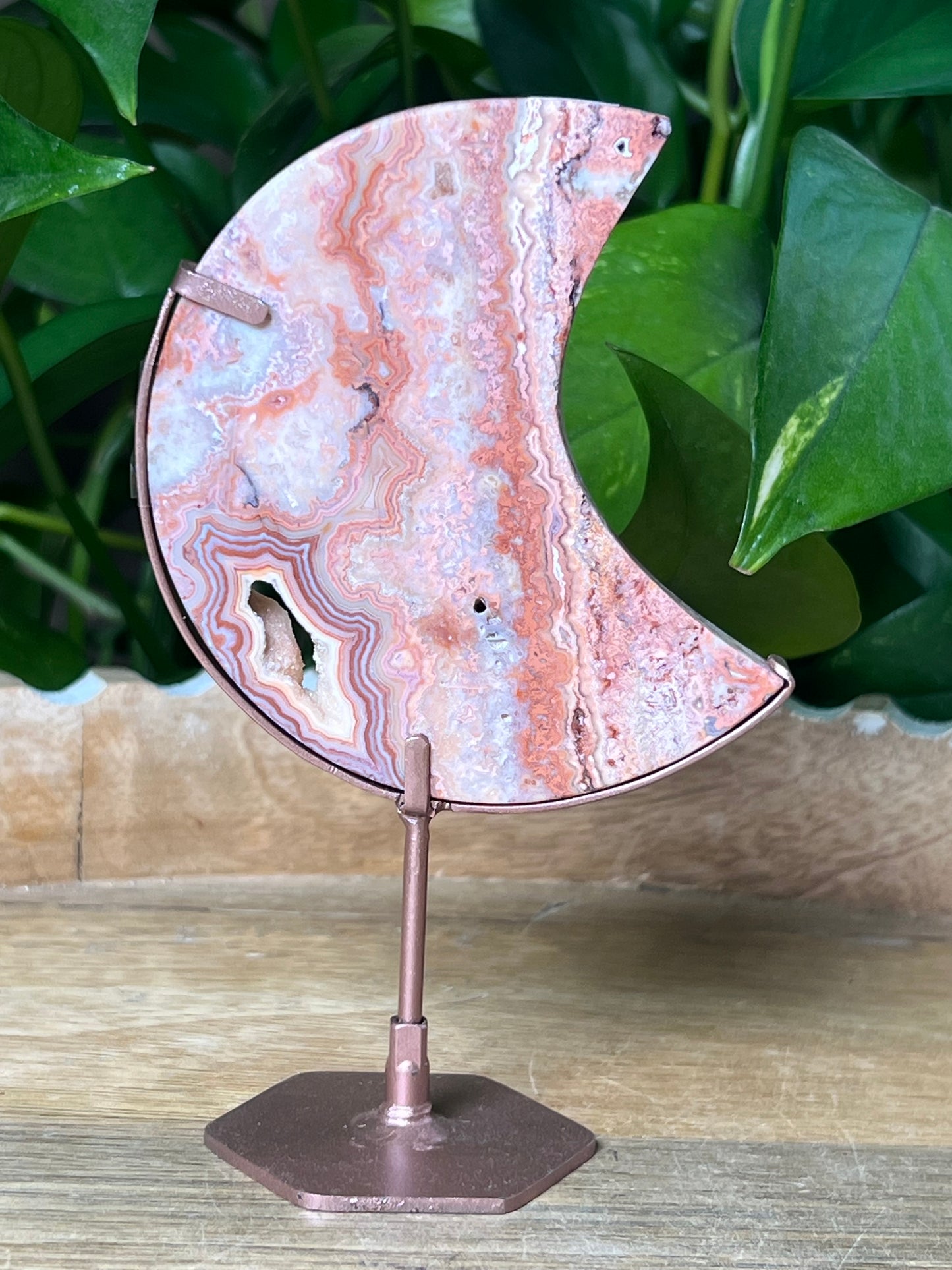 Crazy Lace Agate Moon