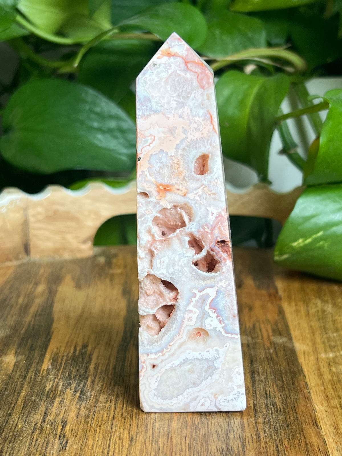 Crazy Lace Agate Tower