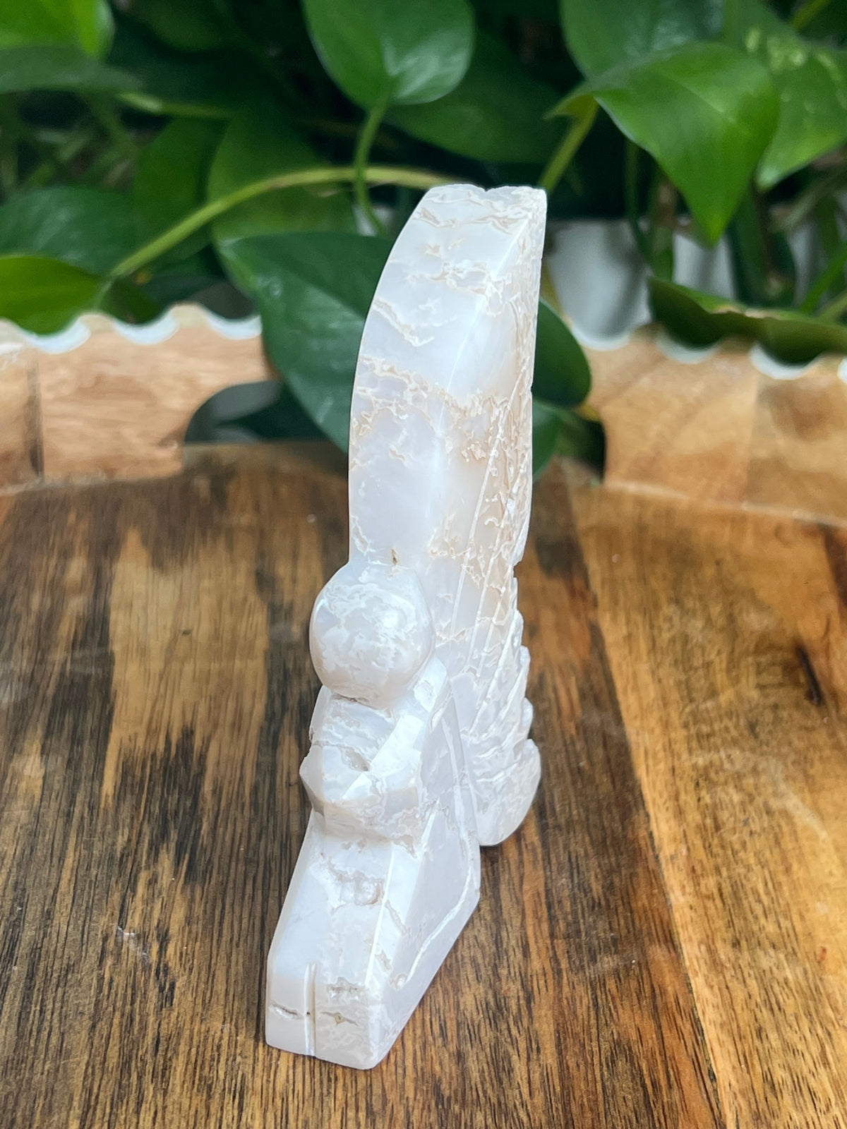 White Plume Agate Fairy: VB