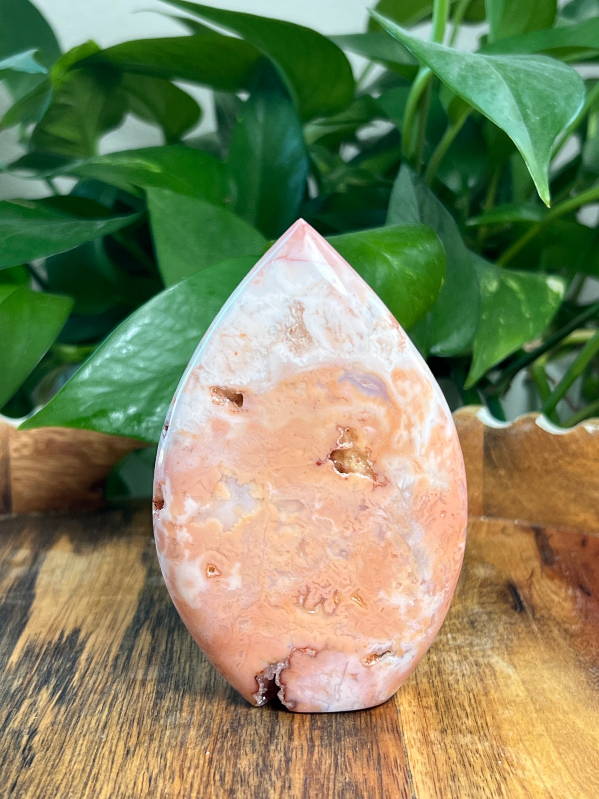 Pink Carnelian Flame: KB