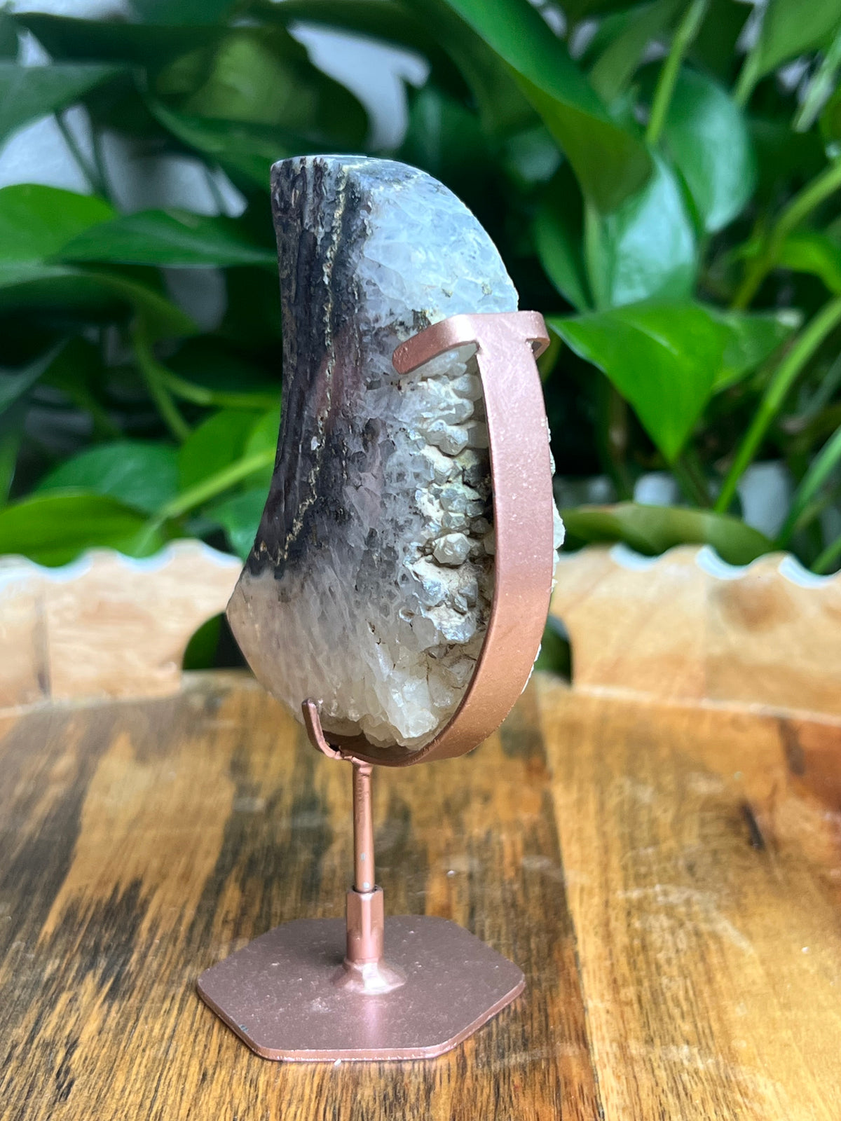 Amethyst Agate Moon: DK