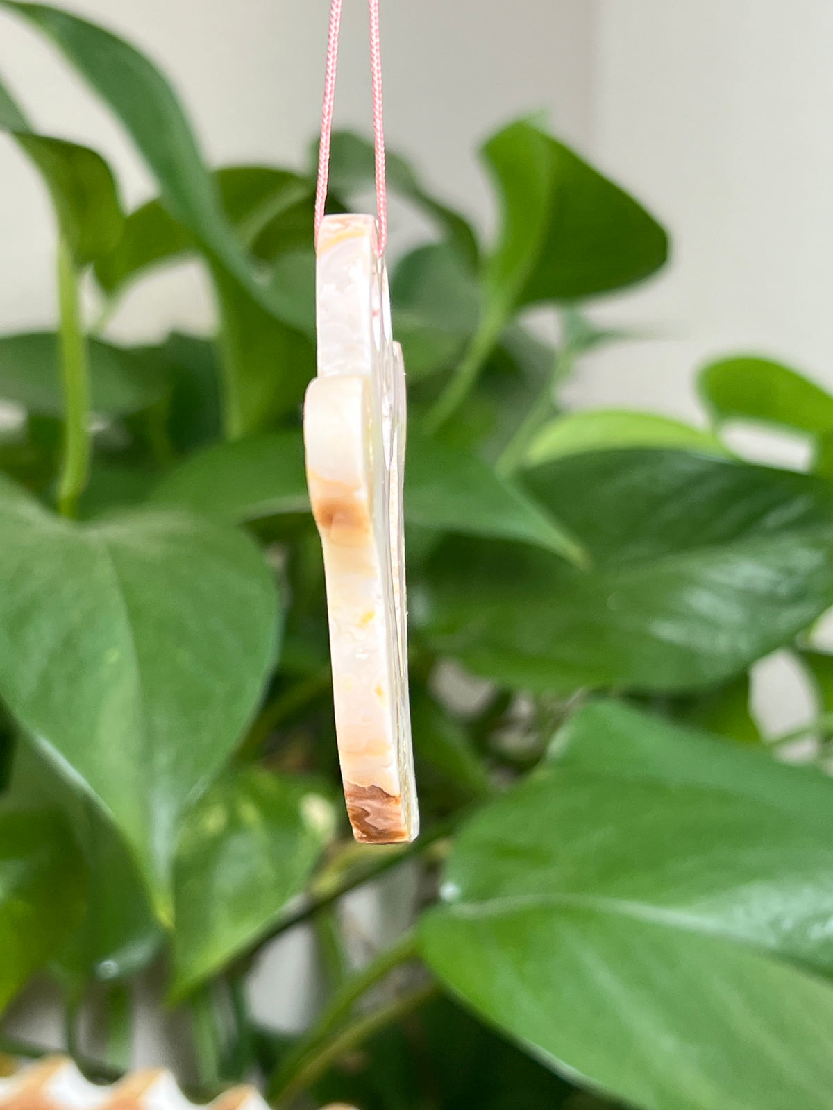 Crazy Lace Agate Ornament Ghost: BE