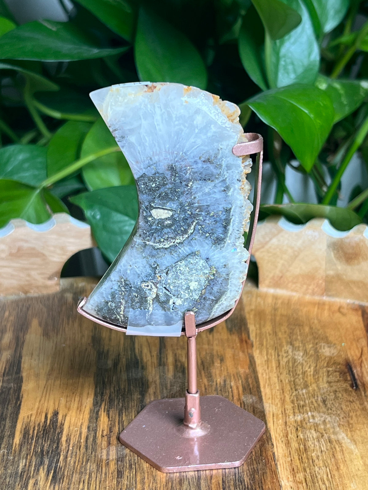 Amethyst Agate Moon: N