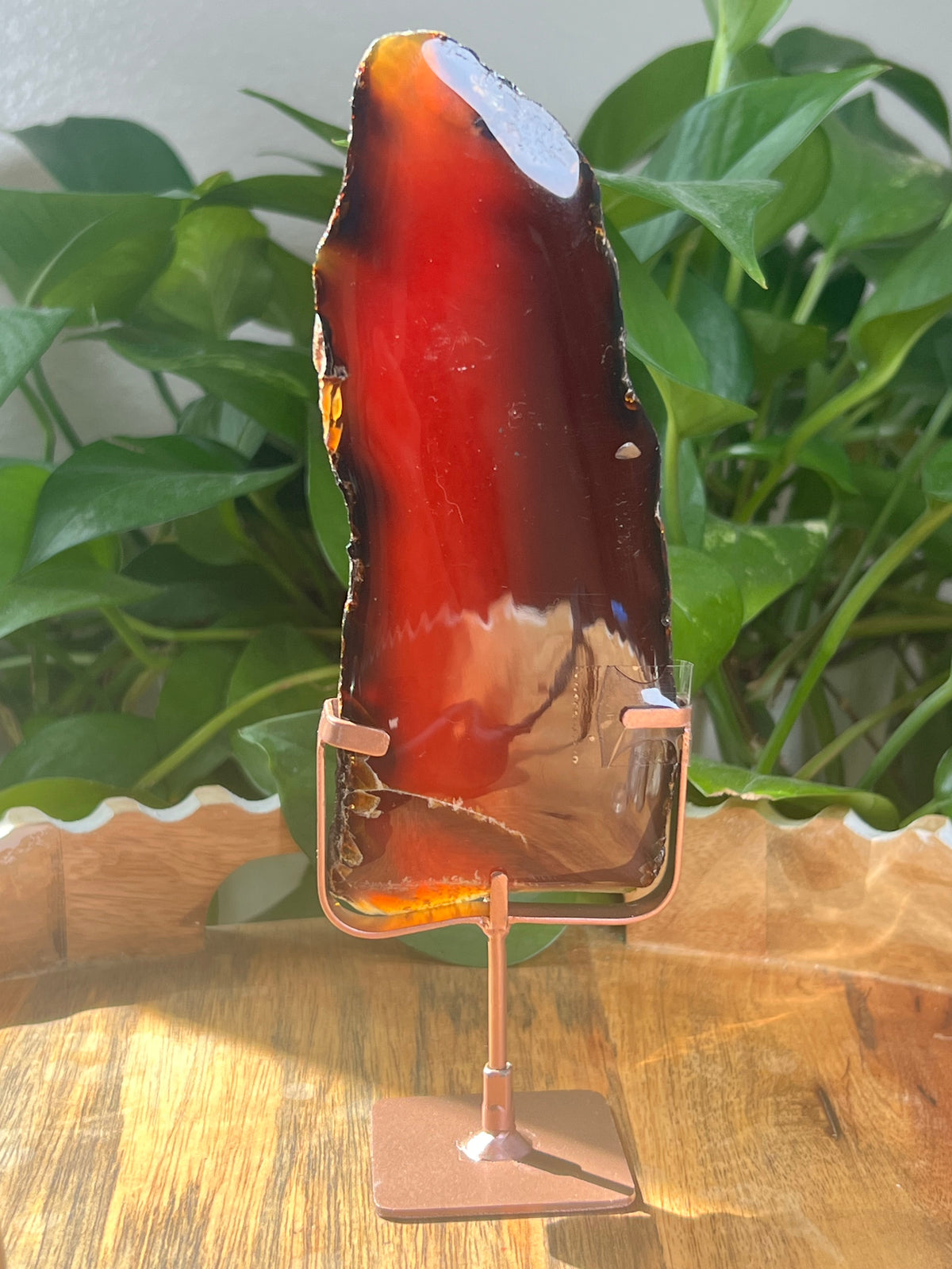 Blue Amber Slab: ND