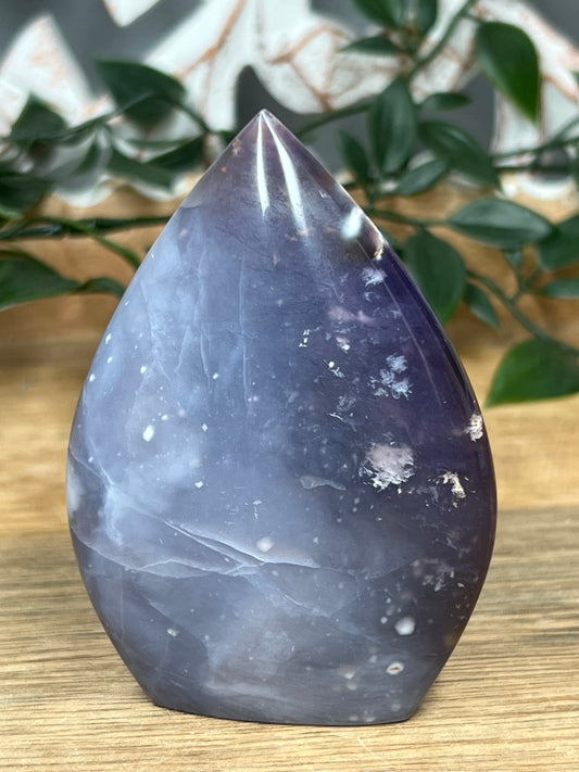 Purple Chalcedony Flame