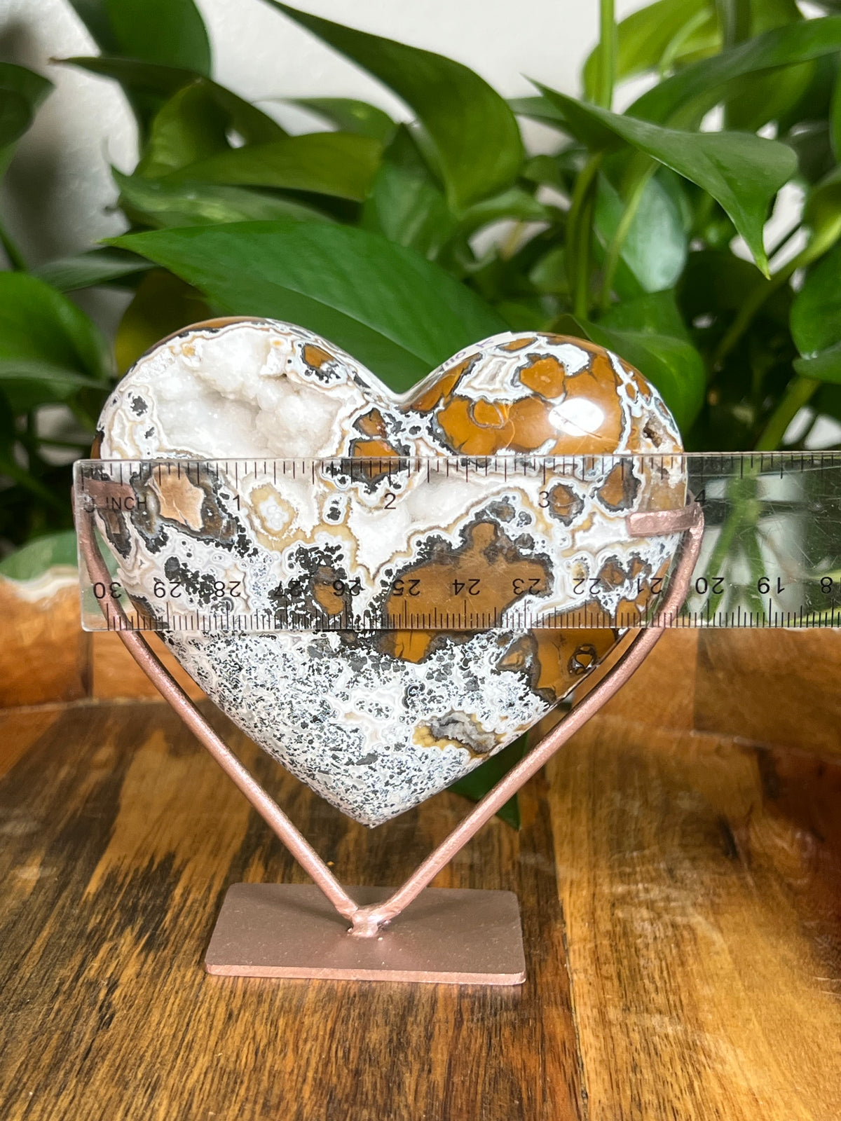 Brecciated Jasper Heart: K