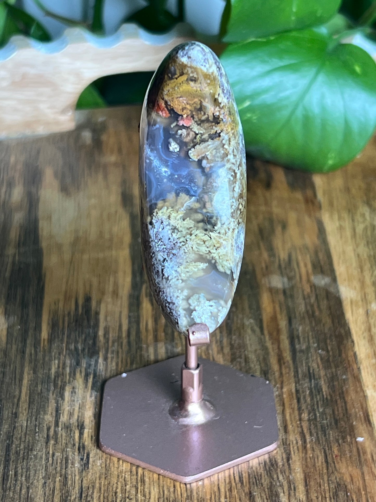 Scenic Moss Agate Moon