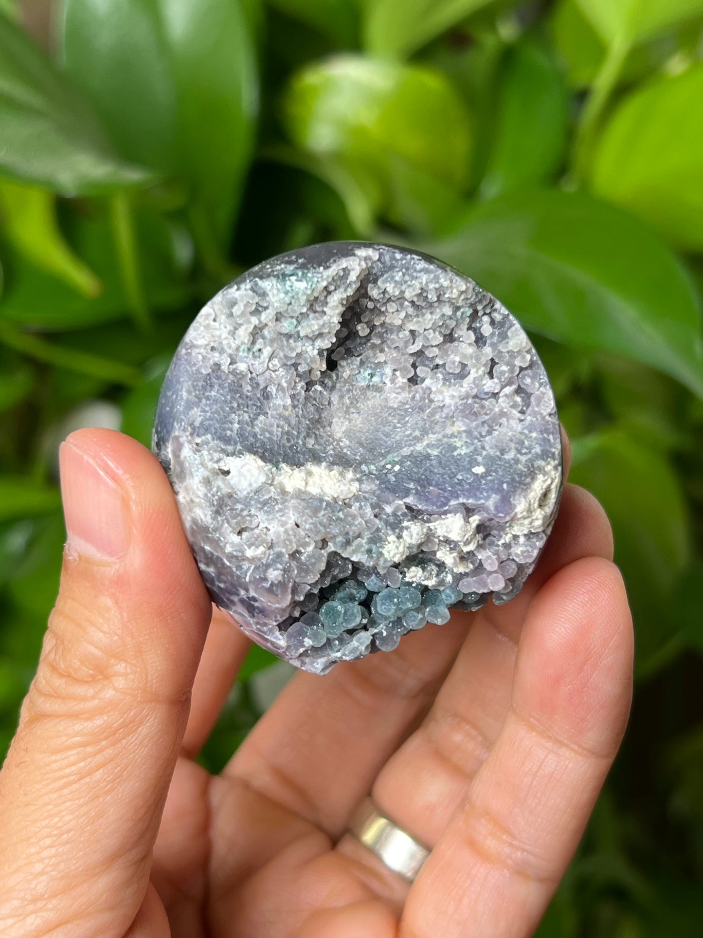 Grape Agate Sphere