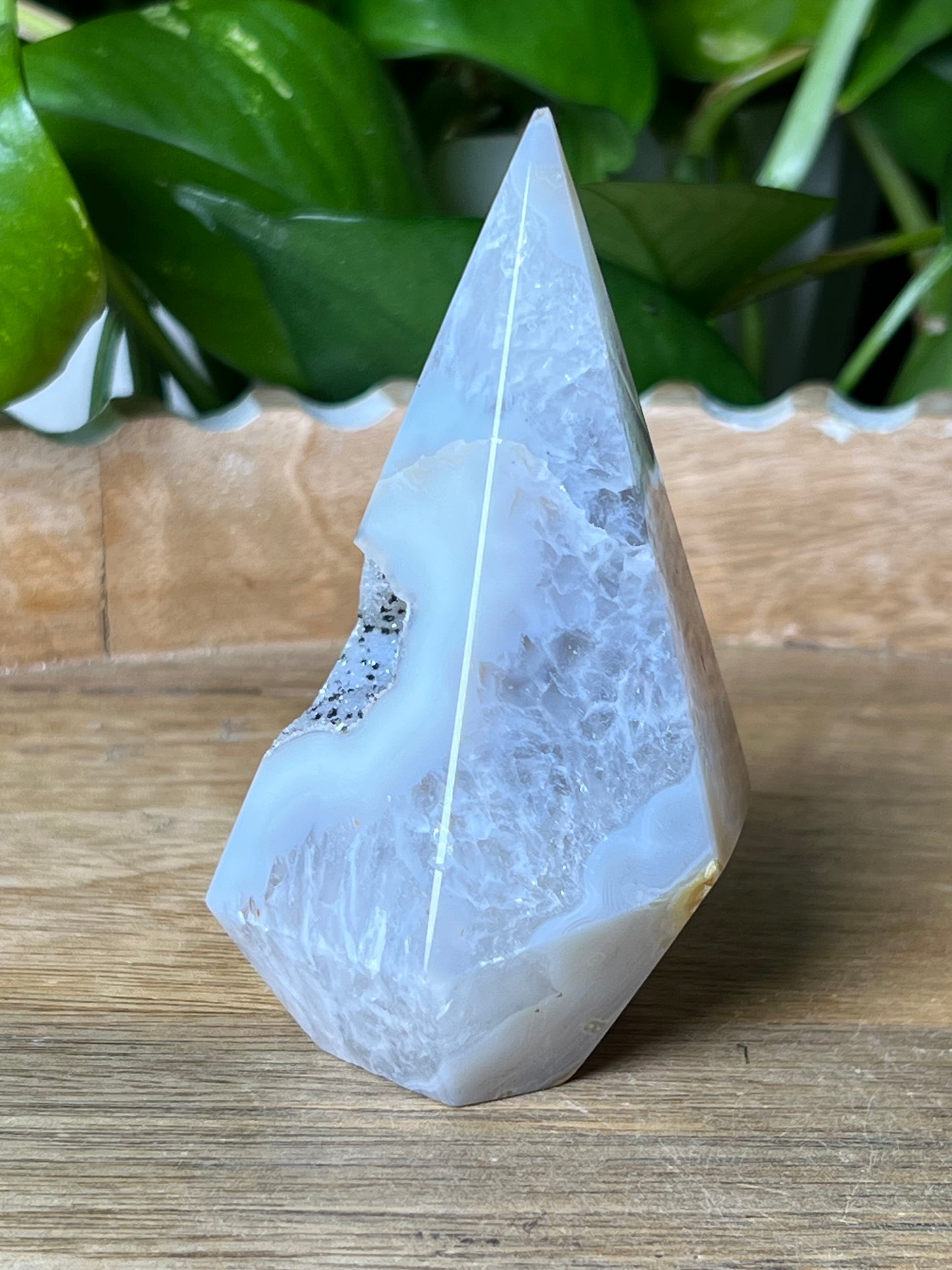 Brazilian Druzy Agate Diamond