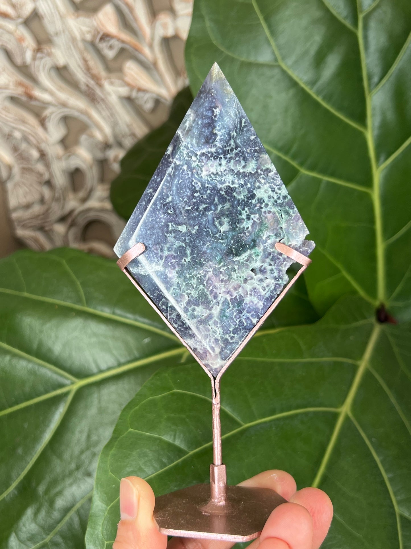 Grape Agate Diamond