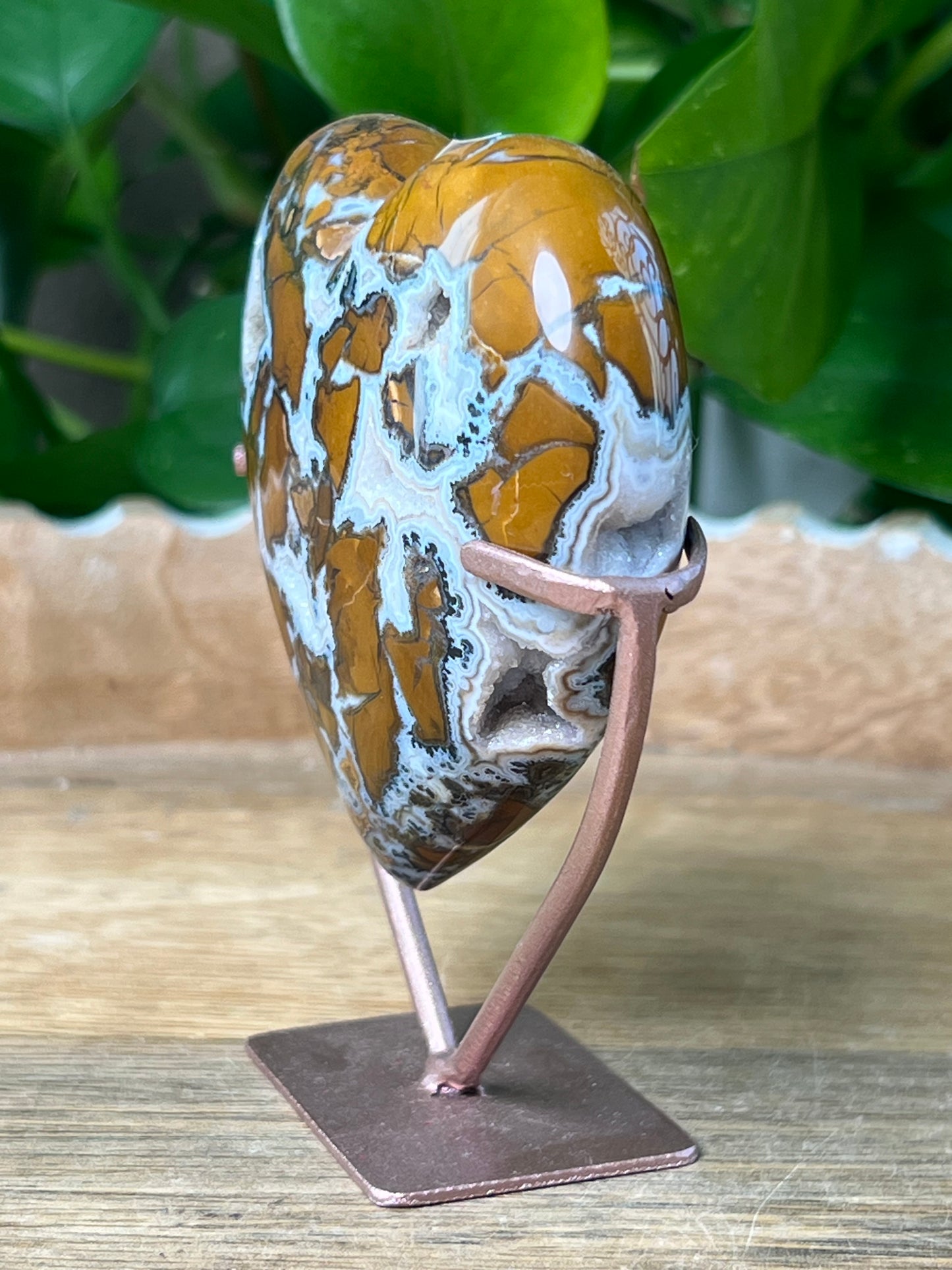 Brecciated Jasper Heart