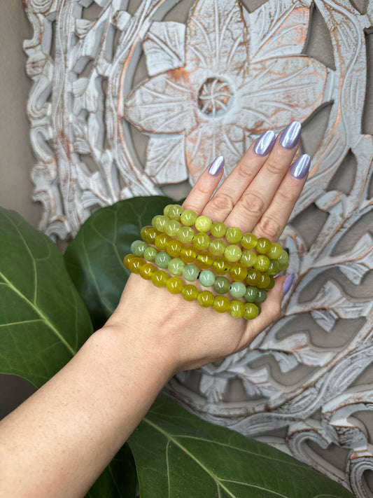 Idocrase Beaded Bracelet (10mm)