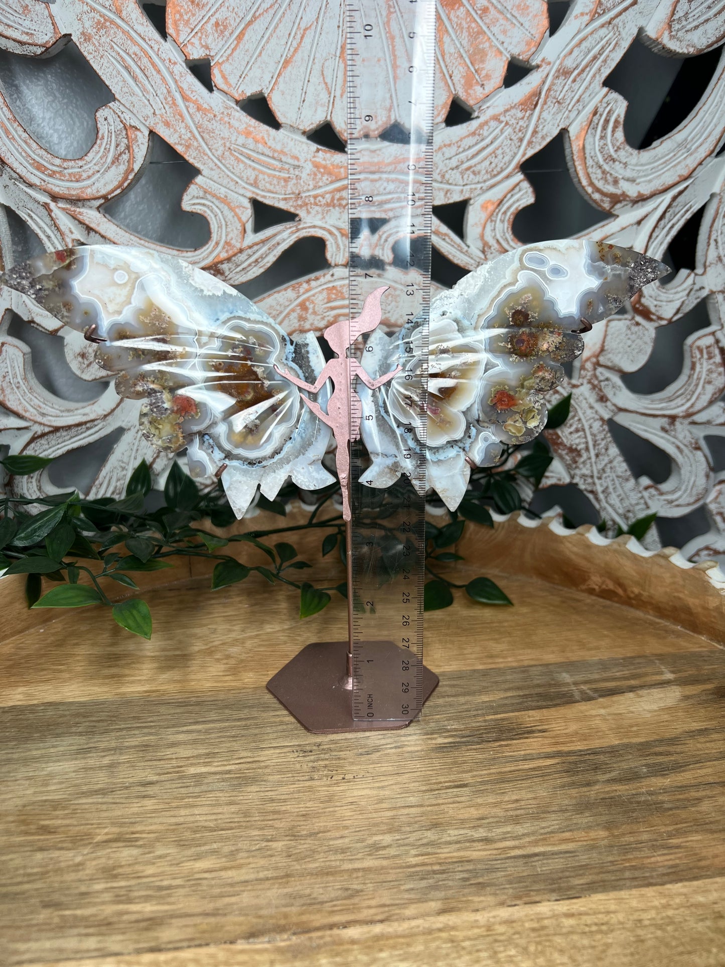 Scenic Moss Agate Wings