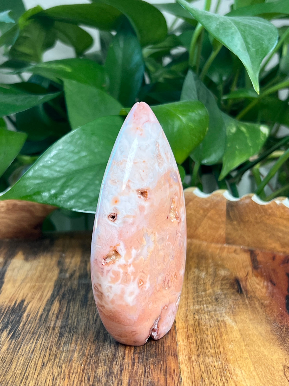 Pink Carnelian Flame: KB