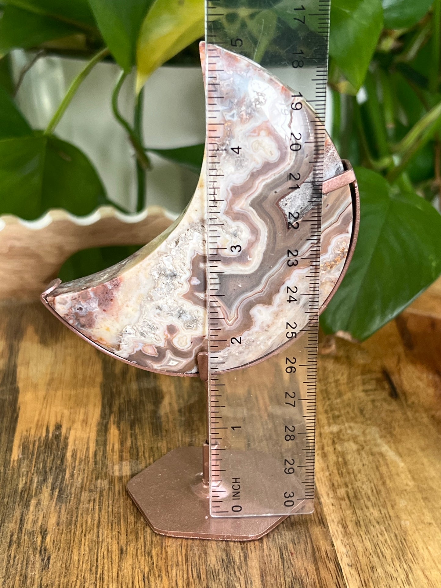Crazy Lace Agate Moon BC