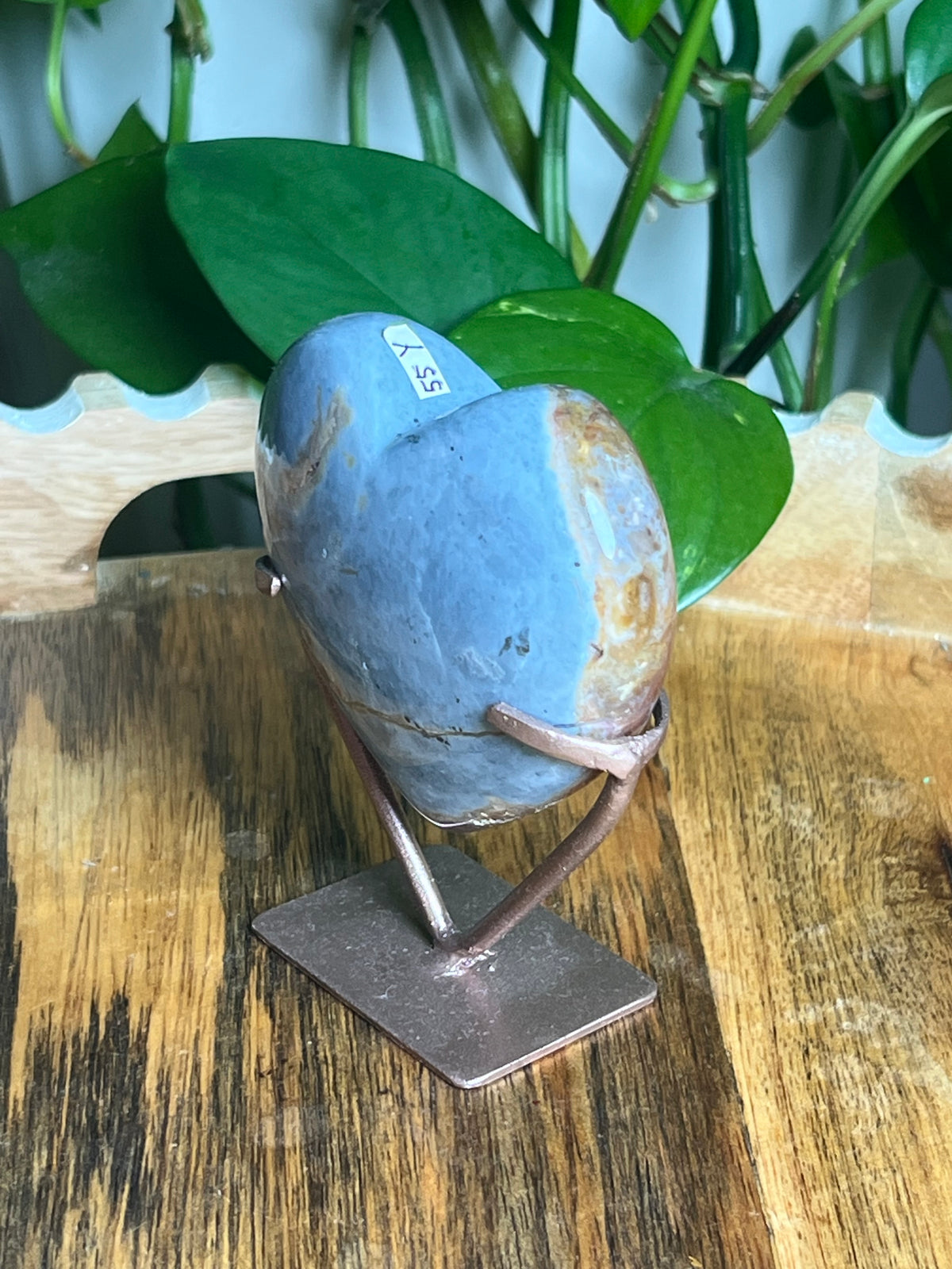 River Jasper Heart: Y