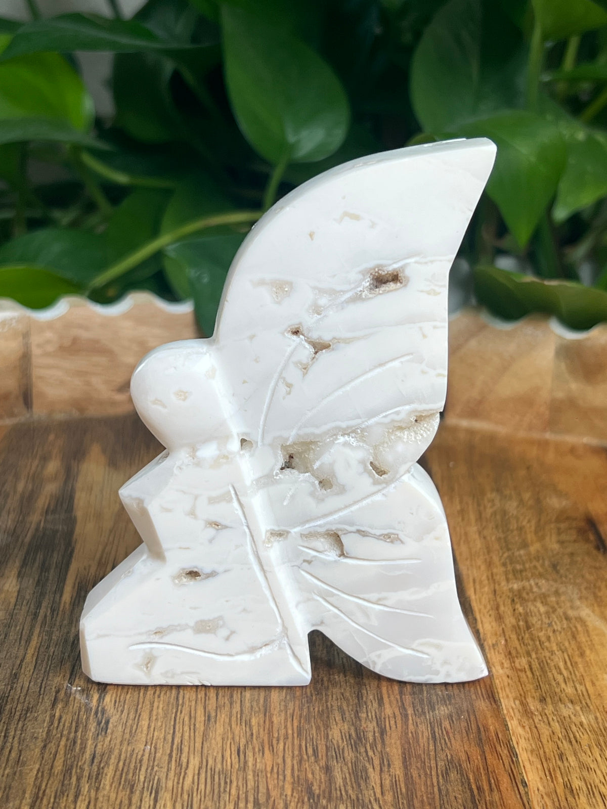White Plume Agate Fairy: VE