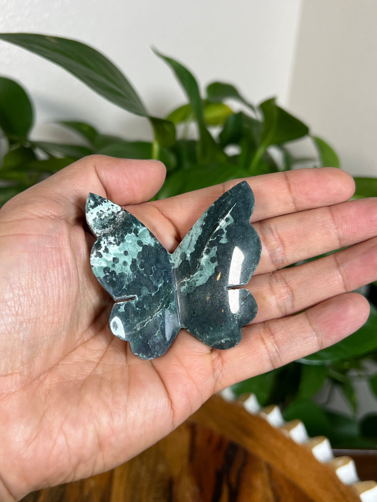 Grape Agate 3D Butterflies