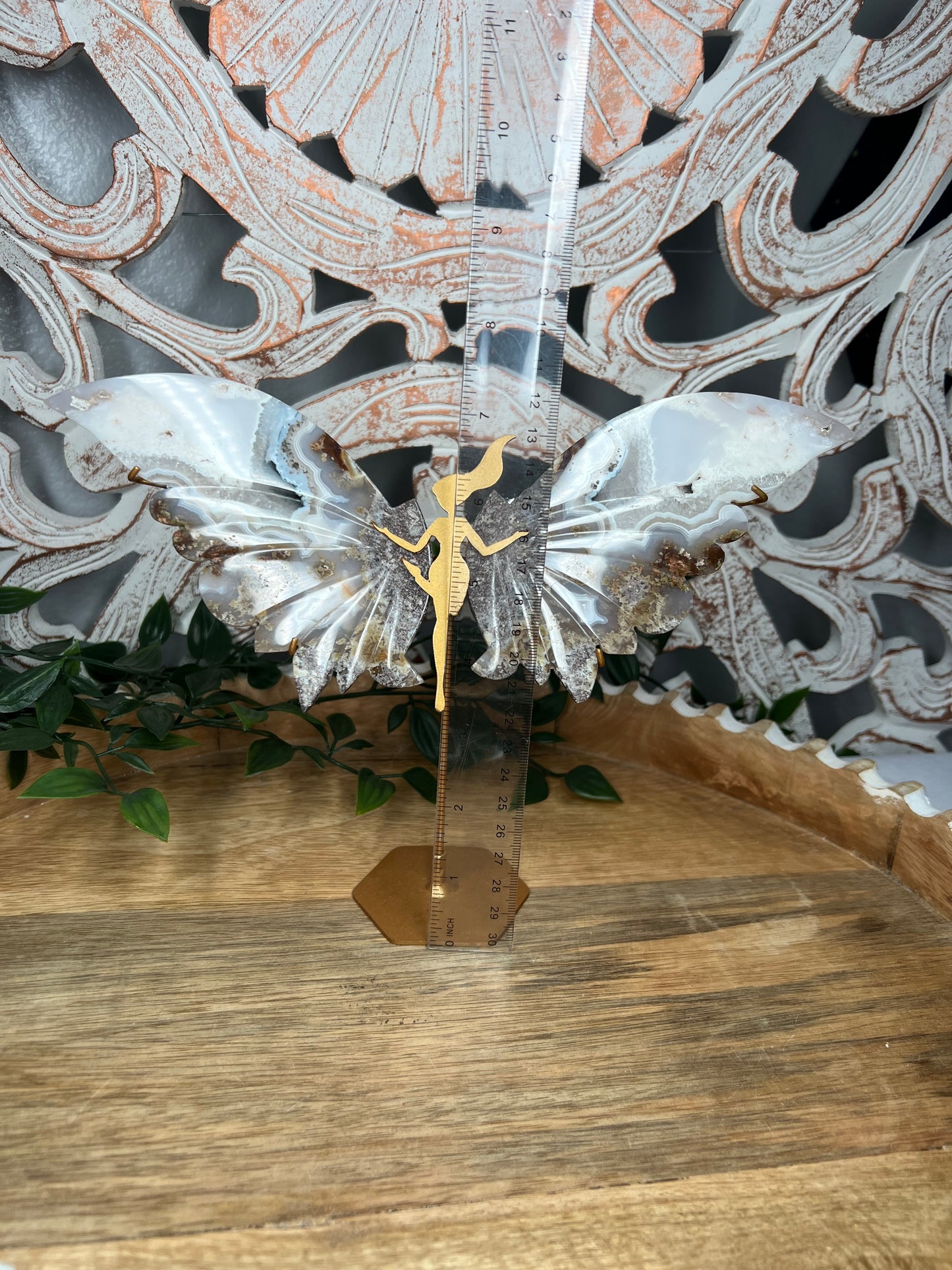 Scenic Moss Agate Wings