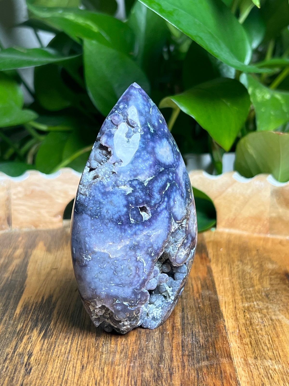 Grape Agate Flame: Q
