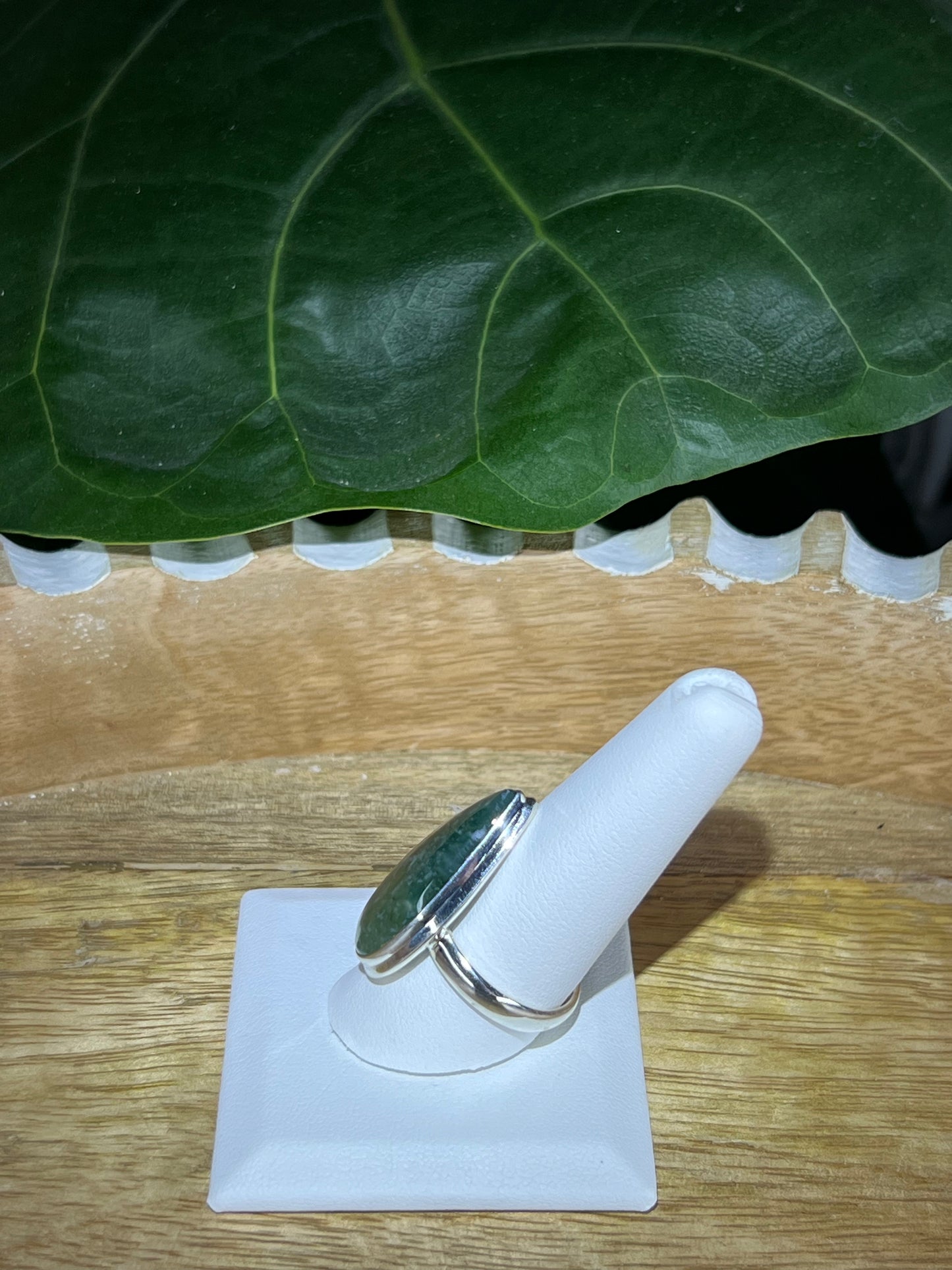 Moss Agate Rings