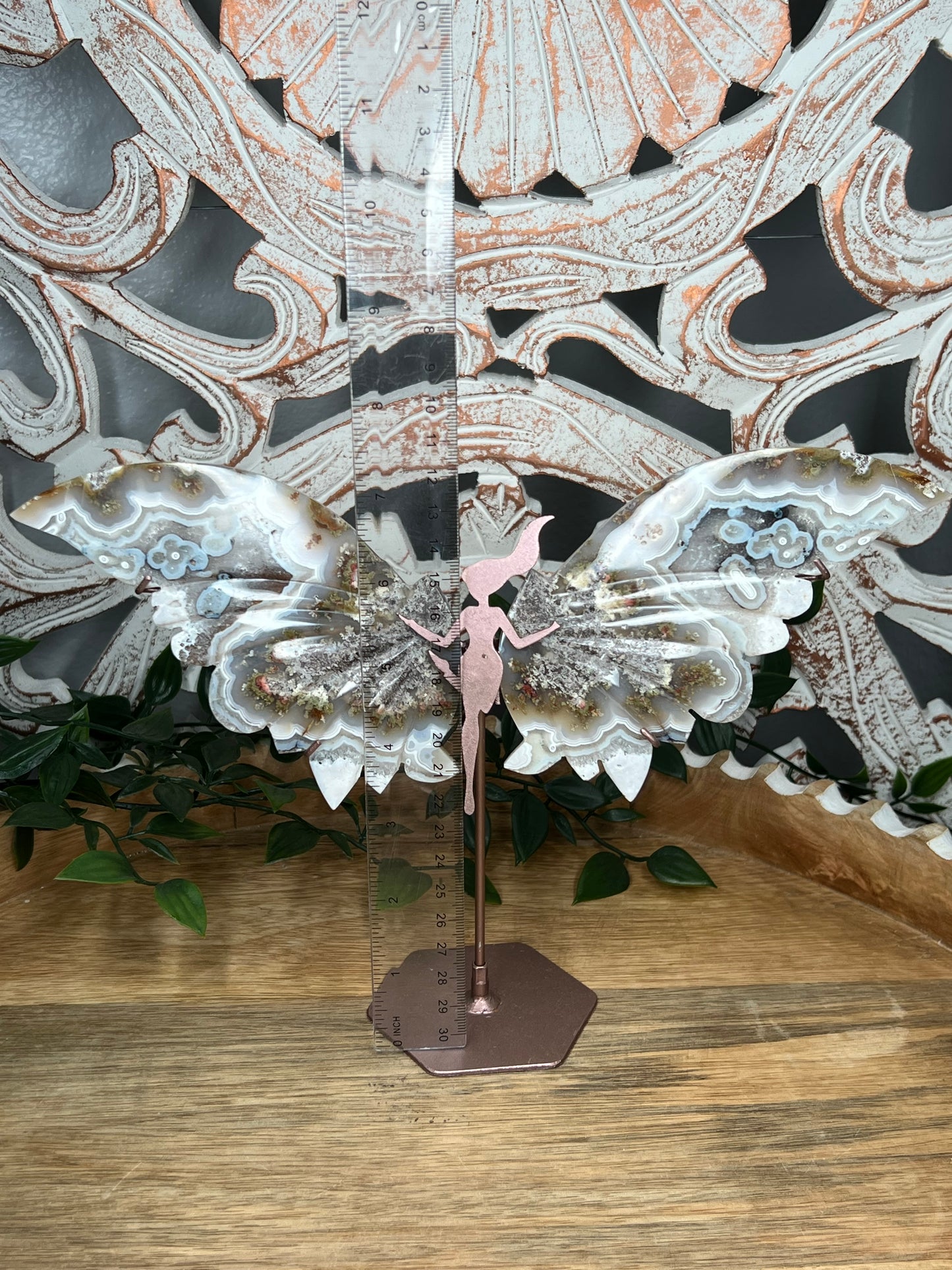 Scenic Moss Agate Wings