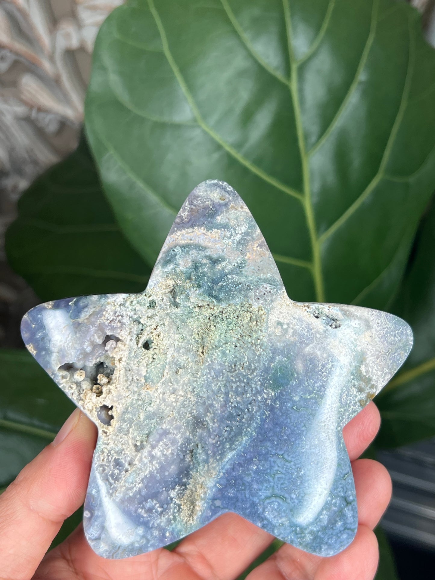 Grape Agate Star