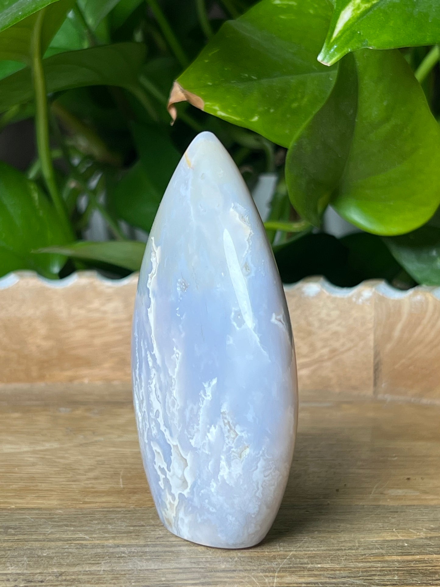 Winter Plume Agate Flame
