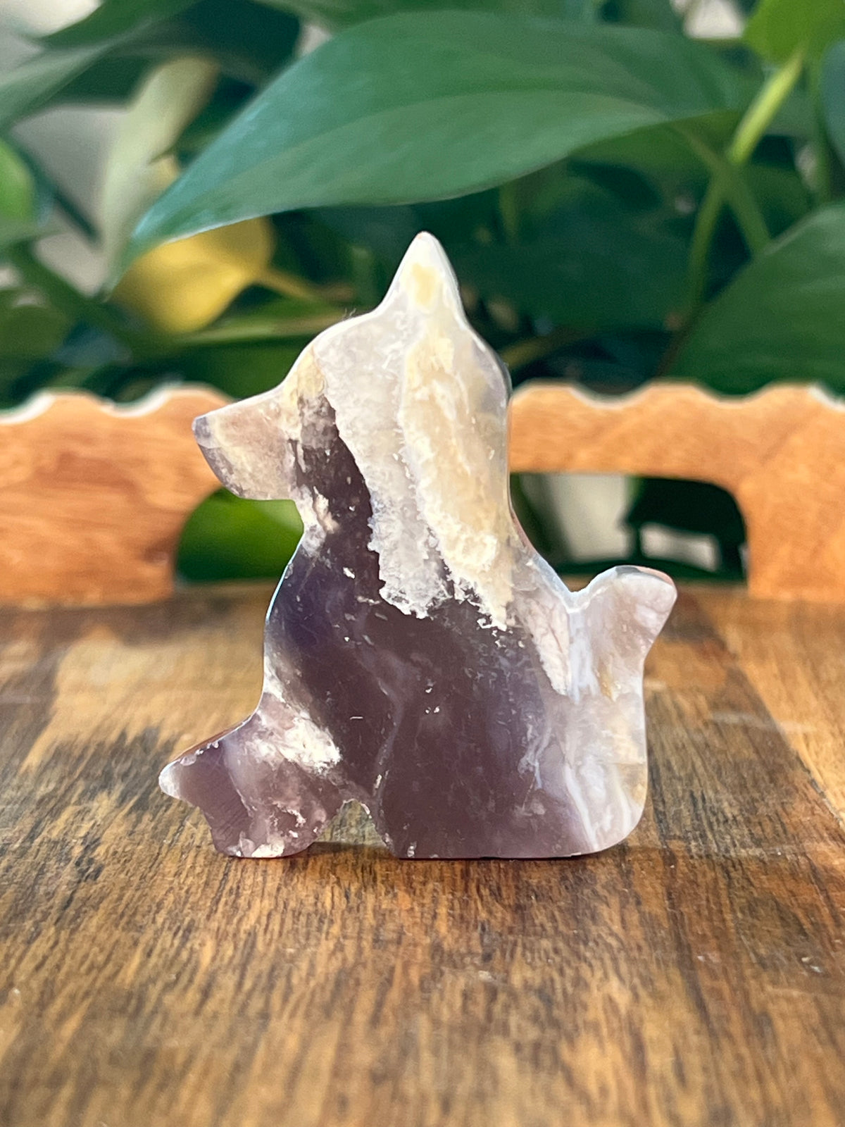 Purple Chalcedony Dogs