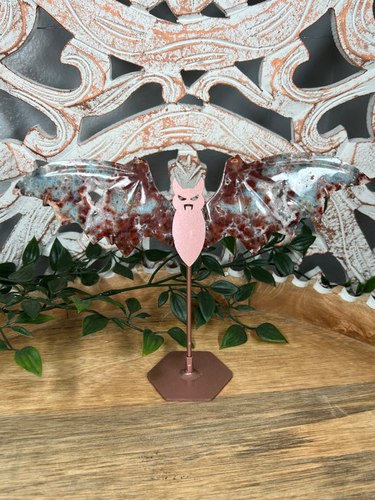 Marcasite Bat Wings