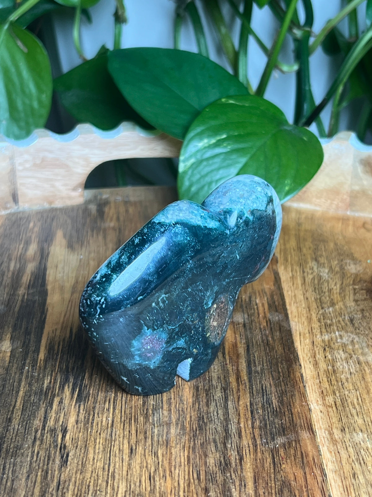 Blue Green Jasper Buffalo: BQ