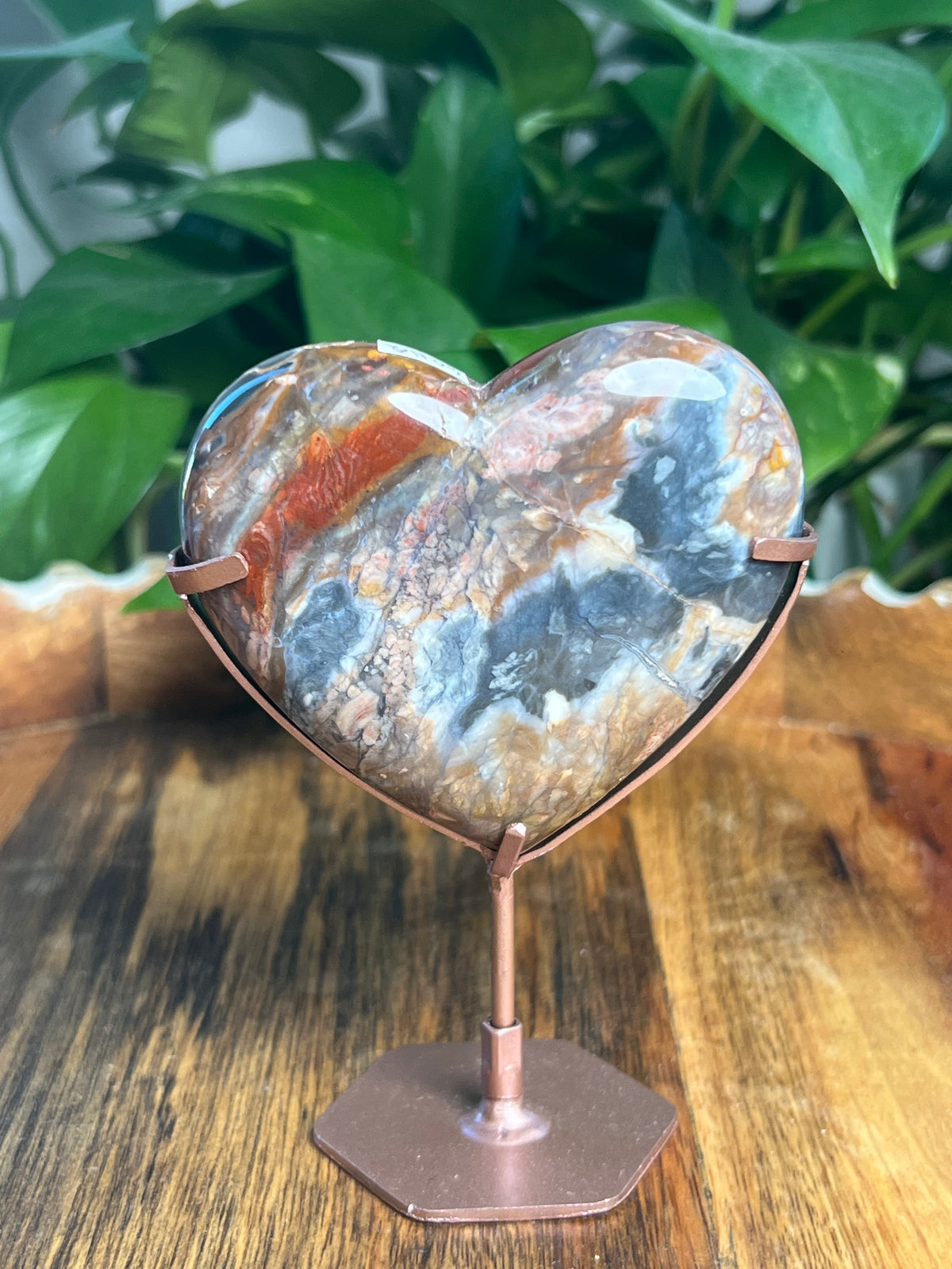 River Jasper Heart: NQ