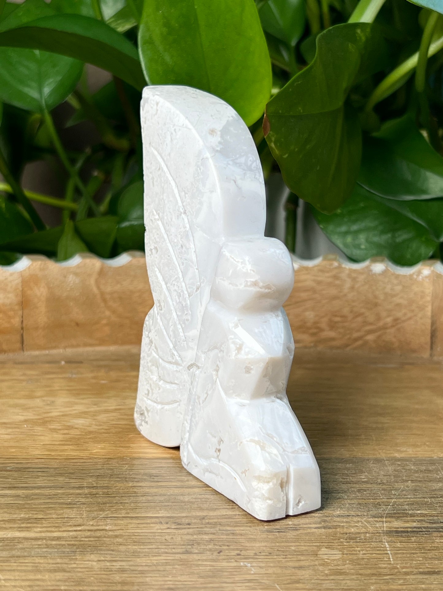 White Plume Agate Fairy