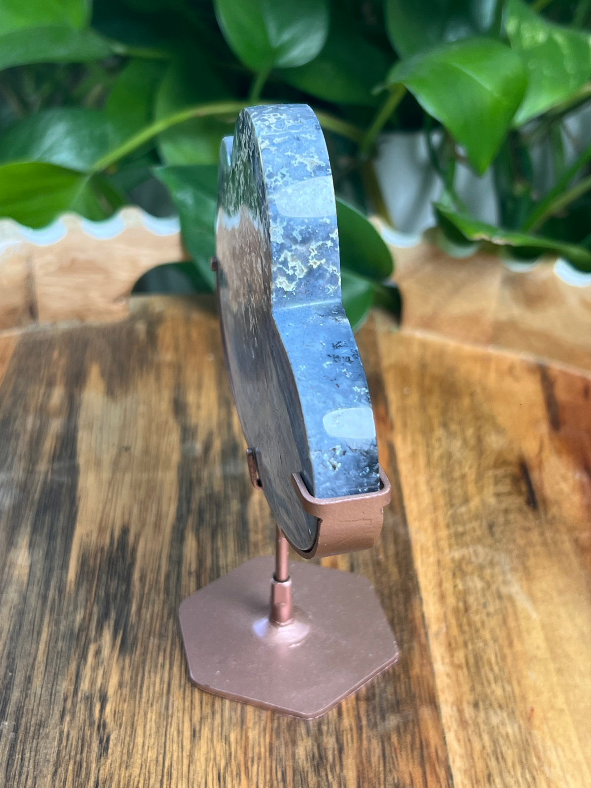Blue Plume Agate Cloud: BE